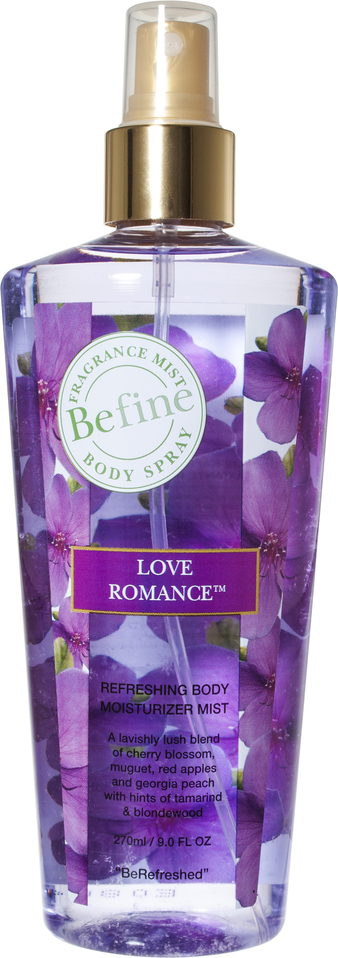 BeFine Body Mist Love Romance 250ml