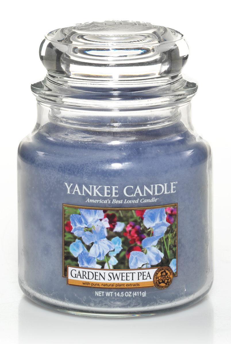 Yankee Candle Garden Sweet Pea Medium Jar