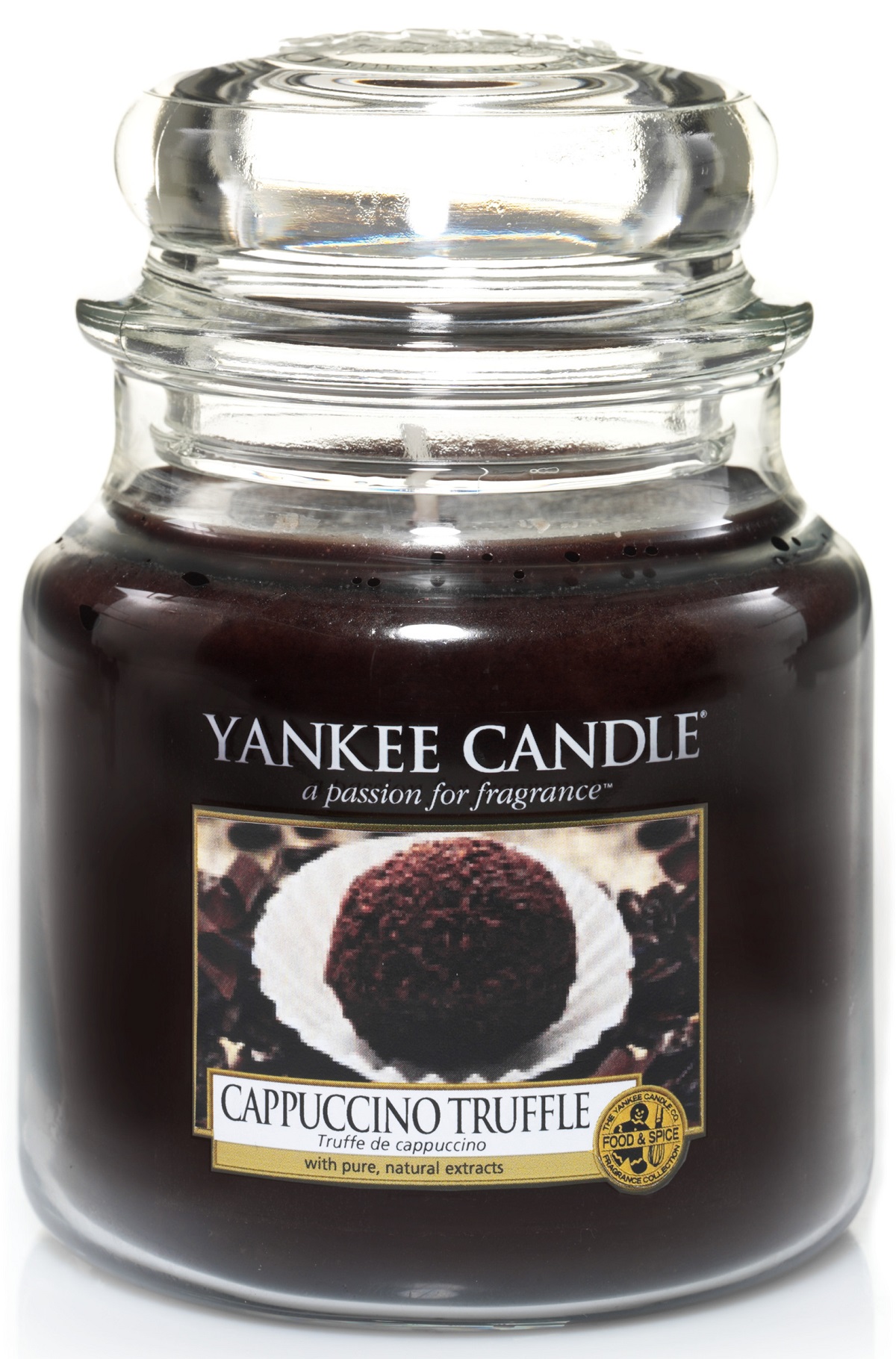 Yankee Candle Cappuccino Truffle Medium Jar