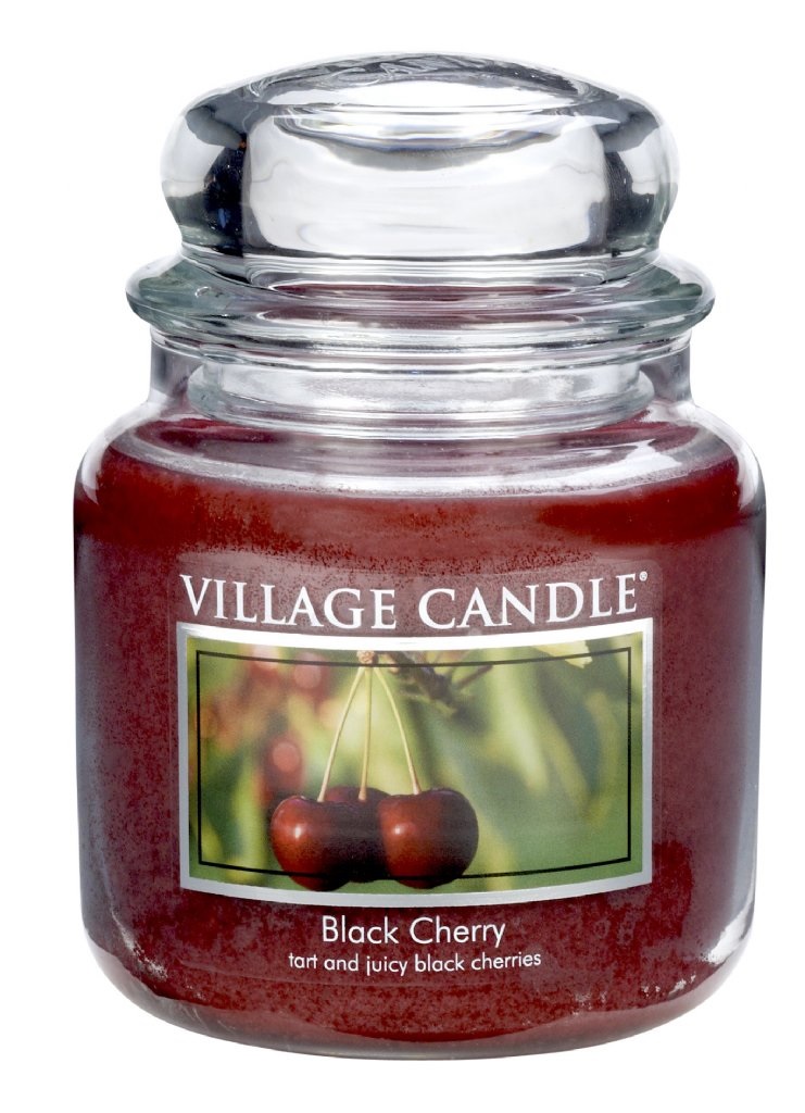 Village Candle Black Cherry 16oz