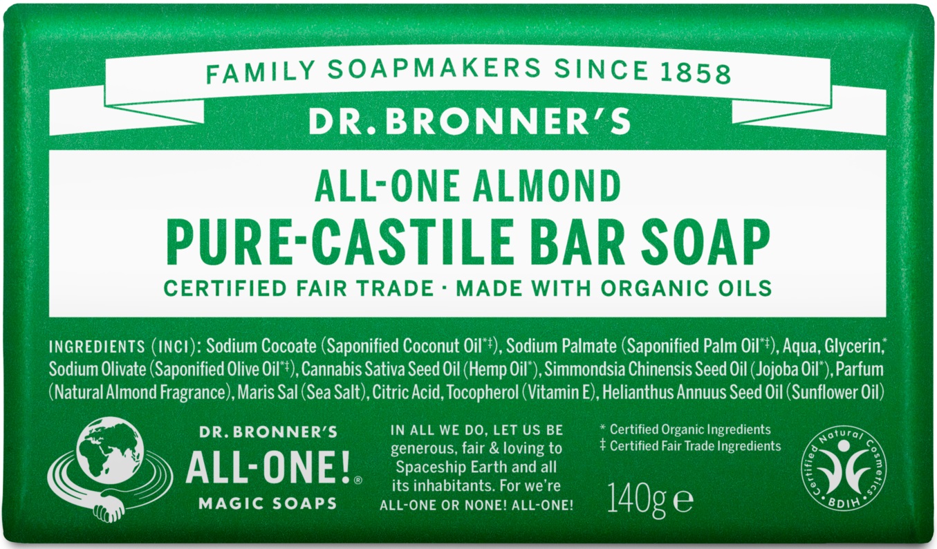 Dr.Bonner'sPure-Castile Soap 140g