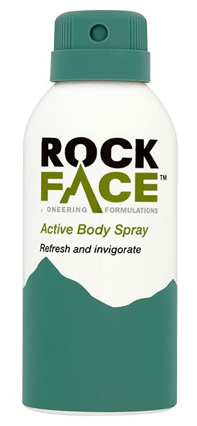 Rock Face Active Body Spray 150ml
