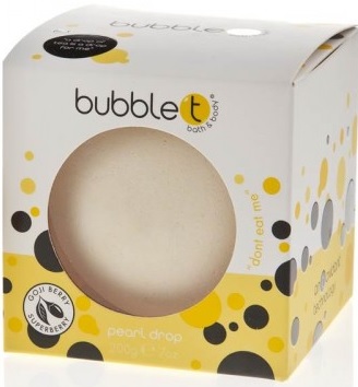 BubbleT Stimulating Lemongrass & Green Tea Bath Pearl Individual