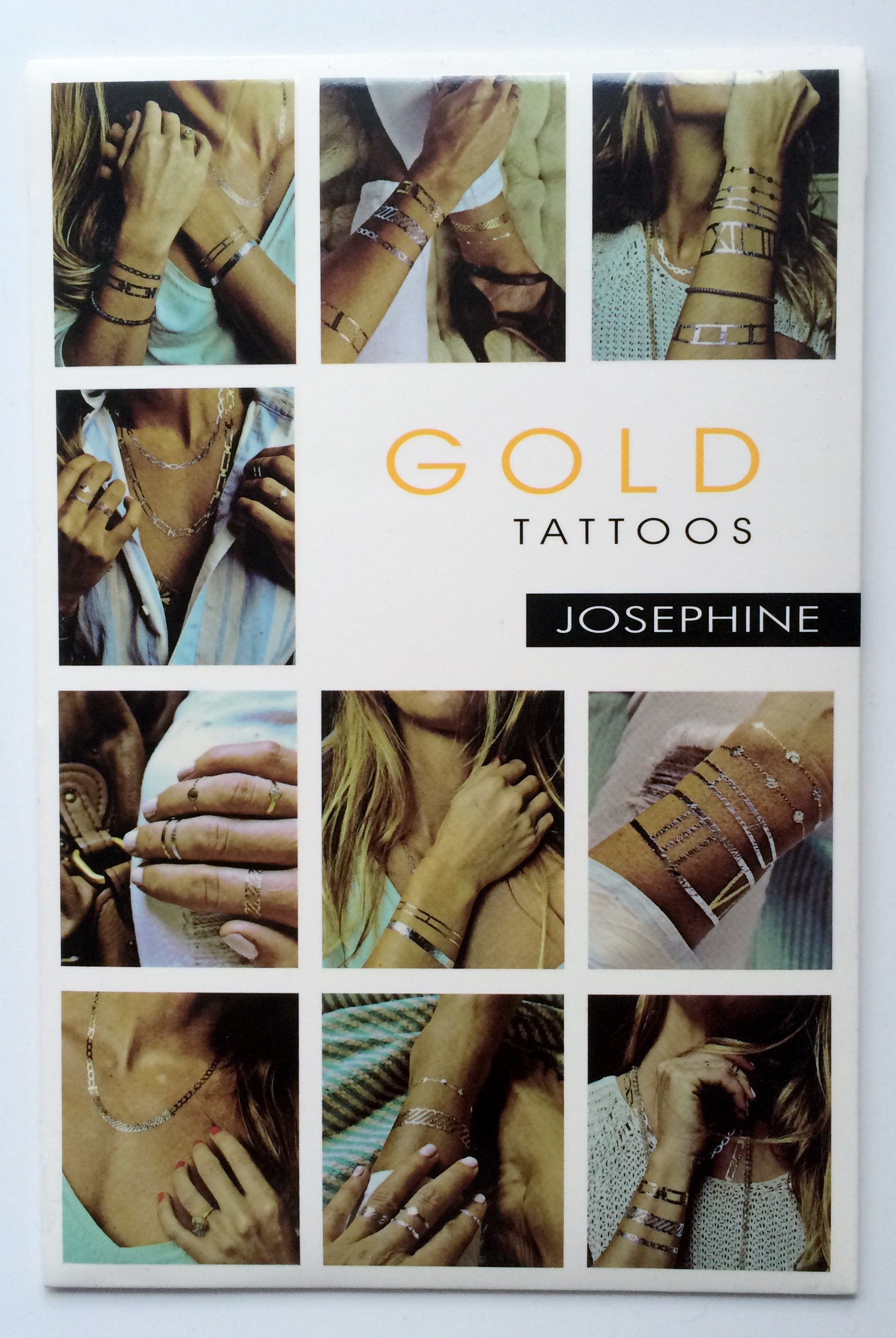 Gold Tattoos Josephine 4-Pack