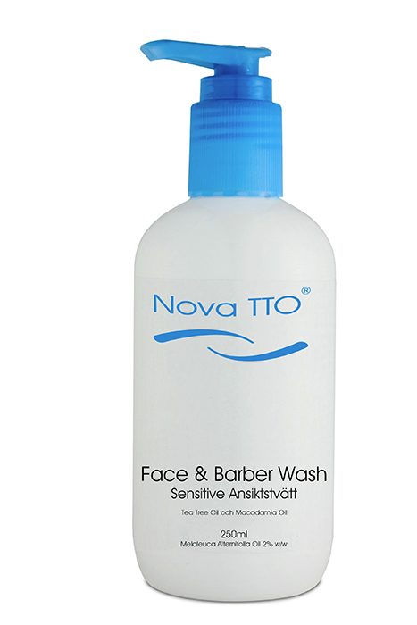 Nova TTO Face & Barber Wash Sensitive 250ml