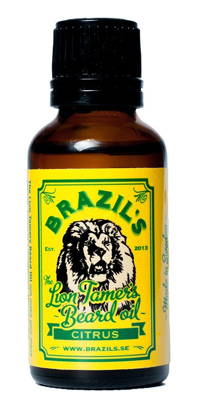 Brazil's The Lion Tamers Beard Oil Citrus