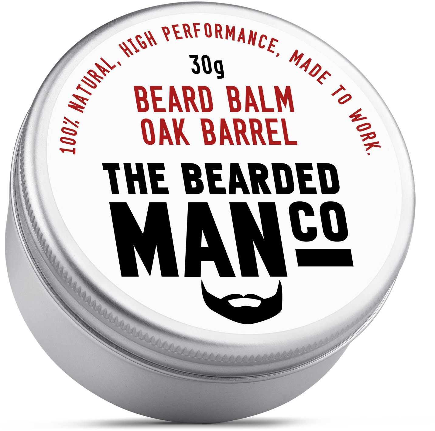 The Bearded Man Balm Oak Barrel