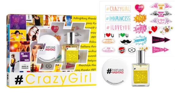 Hashtag Parfums #CarzyGirl Giftset