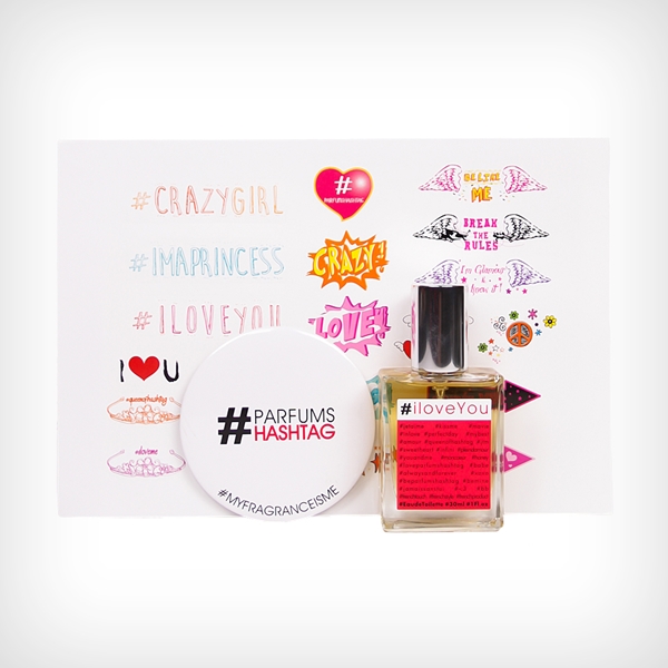 Hashtag Parfums #iloveYou Giftset