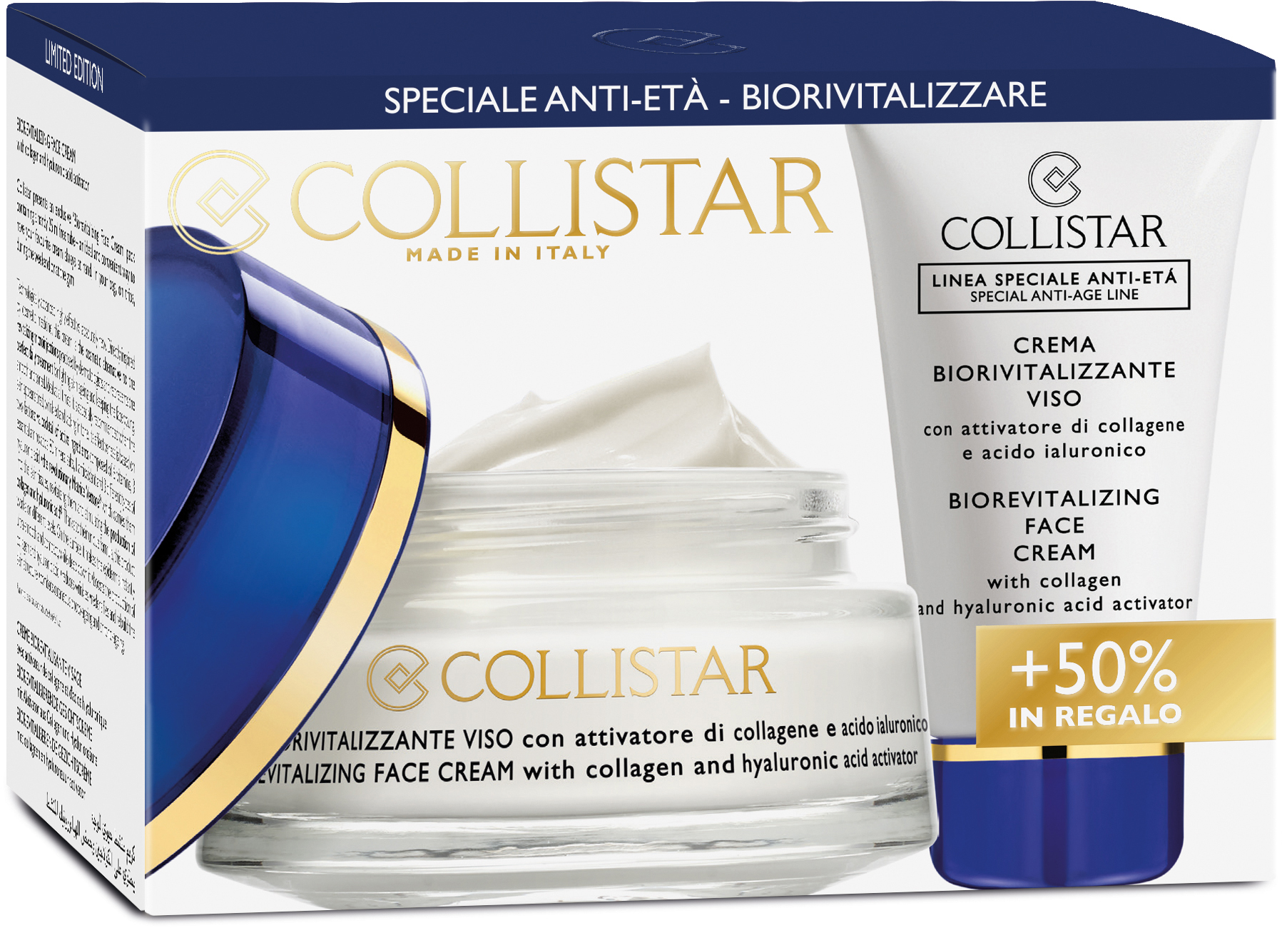 Collistar Biorevitalizing Face Cream + Tub 25ml