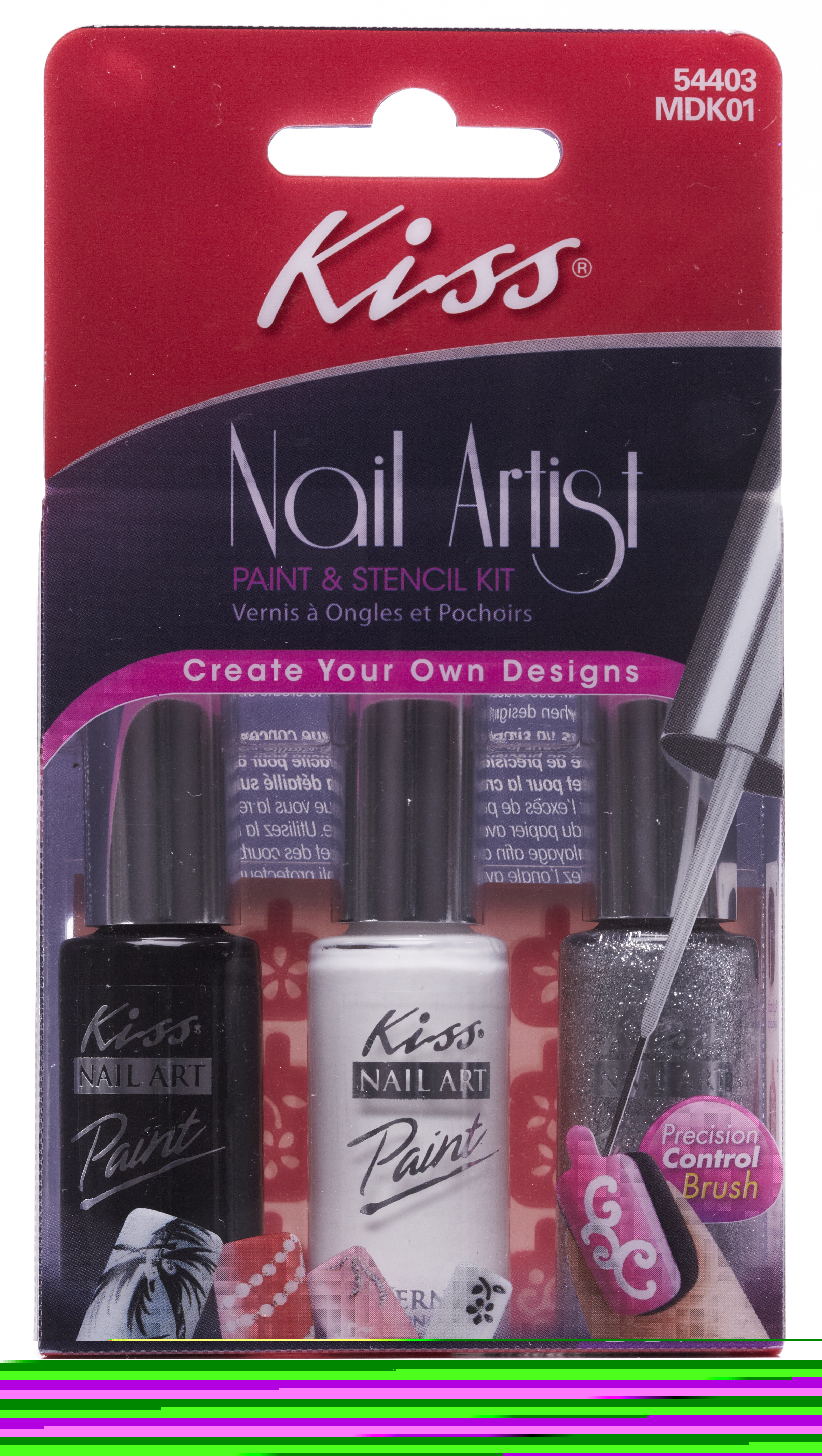 Kiss Nail Artist Manicure Design Kit Gala