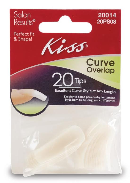 Kiss 20 Curve Overlap Nails Bag