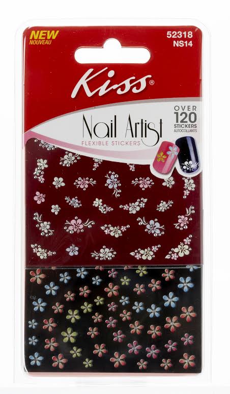 Kiss Nail & Toe Art Stickers Apple