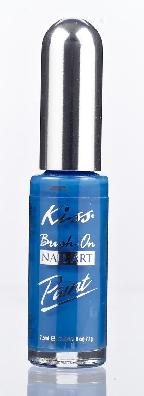 Kiss Nail Art Paint Blue