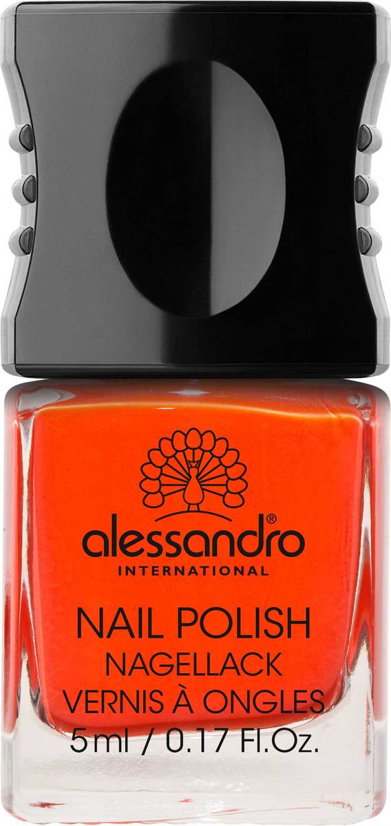 Alessandro Mini Nail 14 Orange Red
