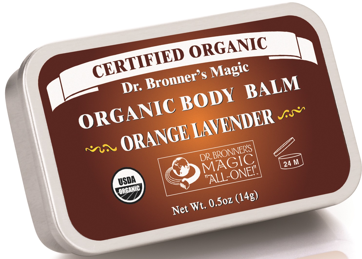 Dr.Bronner's Body Balm-Orange Lavender