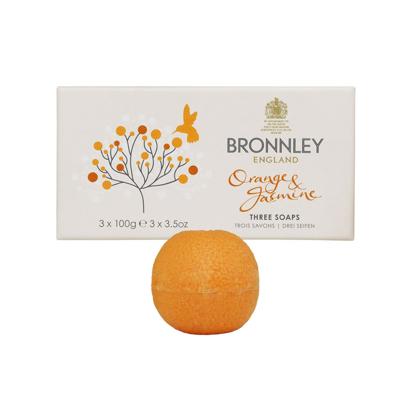 Bronnley Citrus Orange & Jamine 3x100g