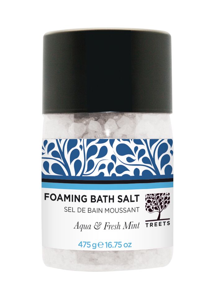 Treets Aqua & Fresh Mint Foaming Bath Salt