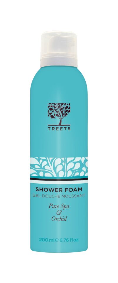 Treets Pure Spa & Orchid Shower Foam 200ml