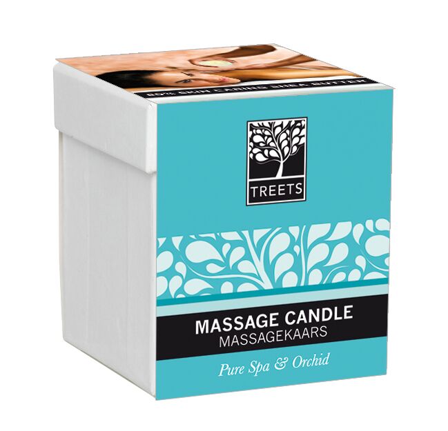 Treets Pure Spa & Orchid Massage Candle