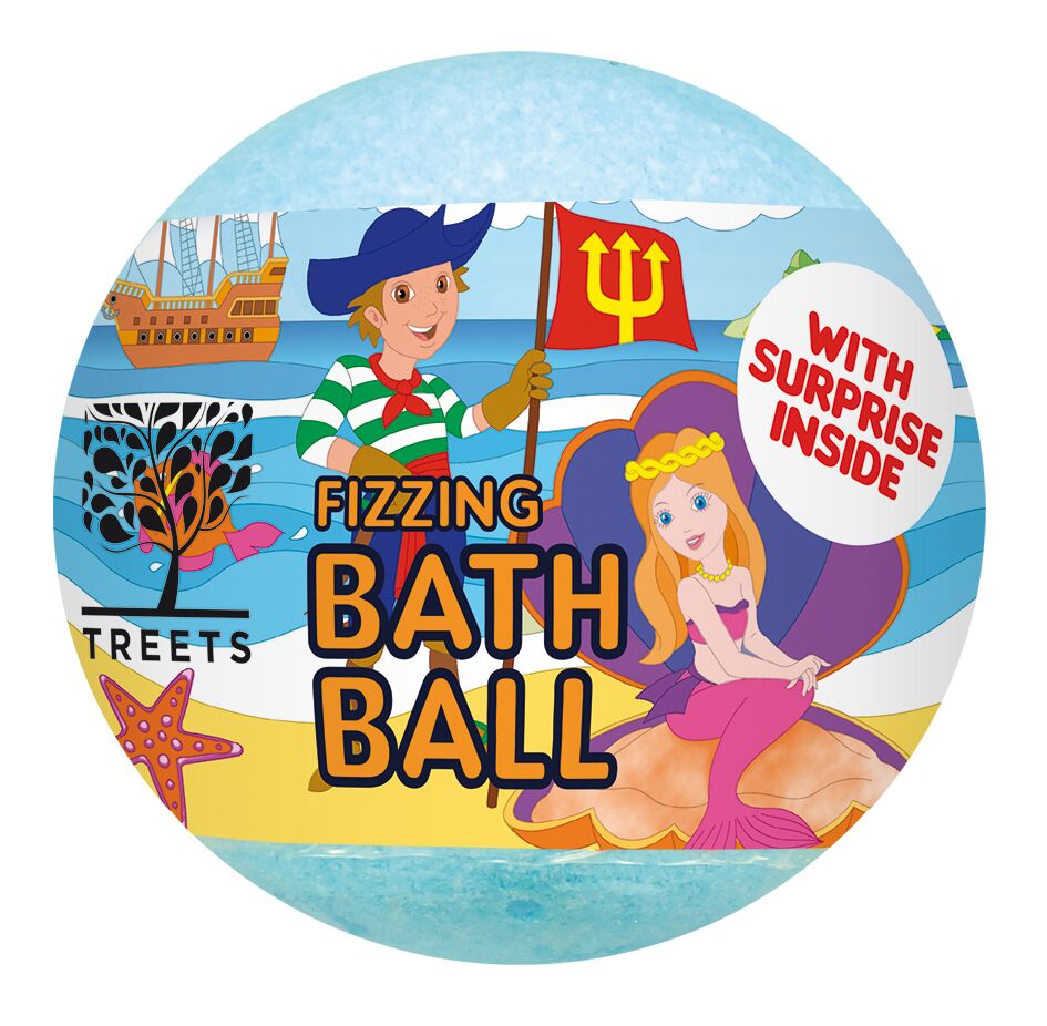 Treets Kids Bath Ball With Surprise