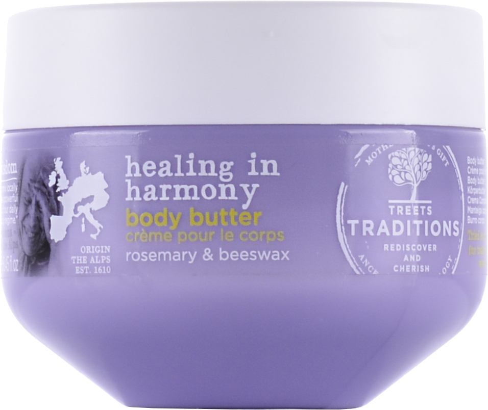 Treets Healing In Harmony Body Butter 250ml