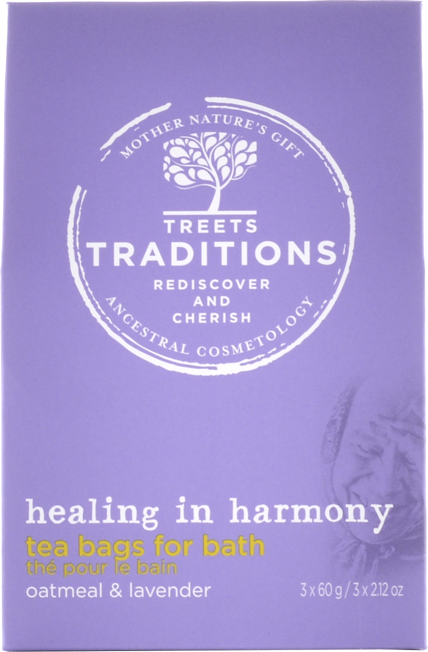 Treets Healing In Harmony Bath Tea 3x70g