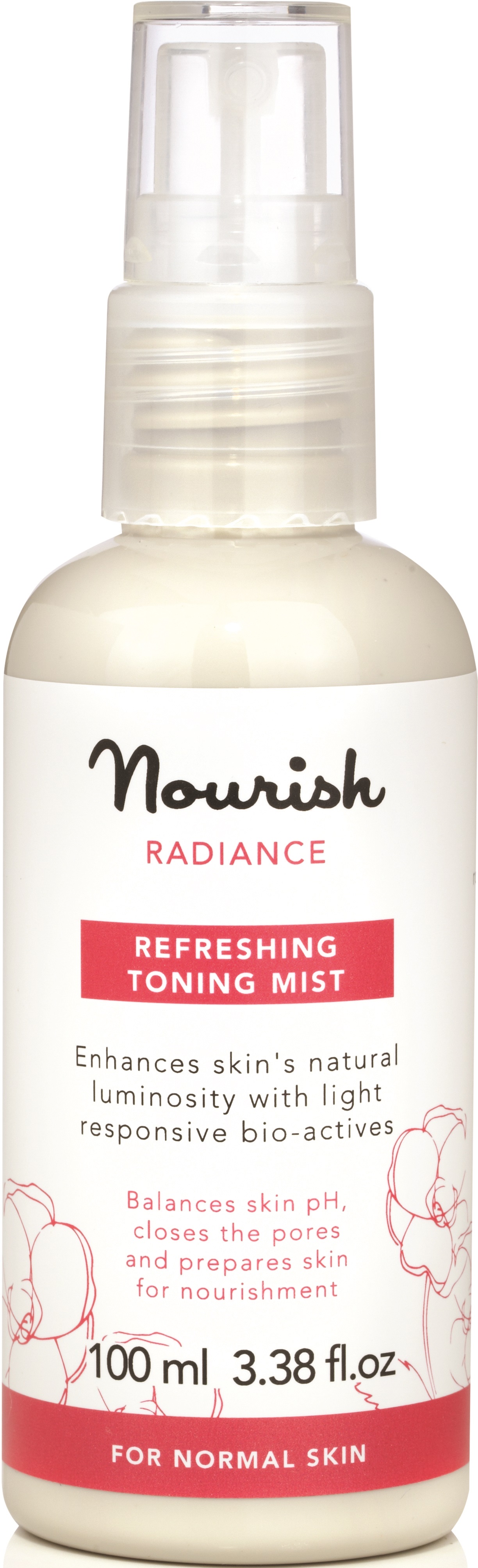 Nourish Skin Range Radiance Toning Mist