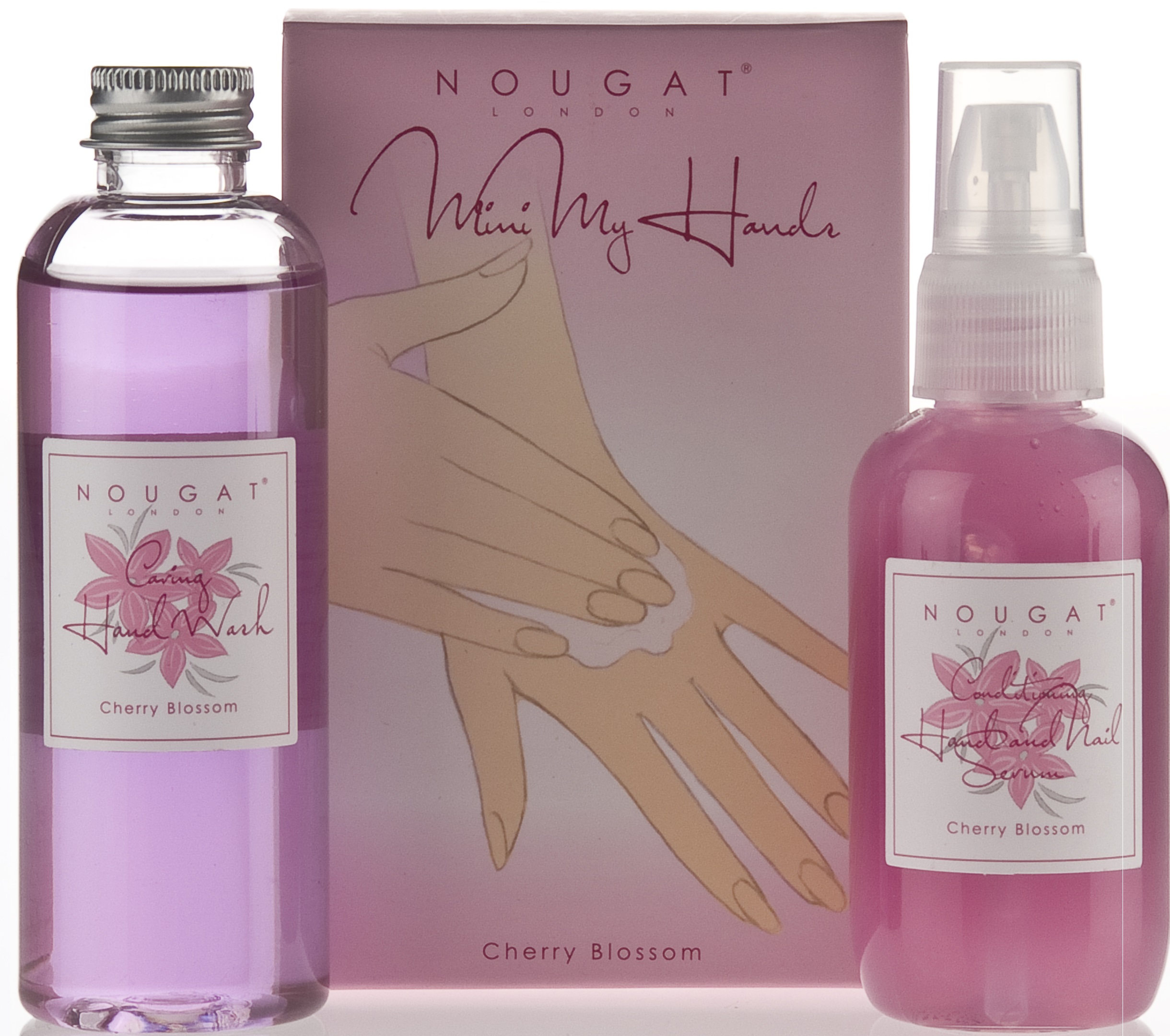 Nougat Mini My Hands Collection Cherry Blossom