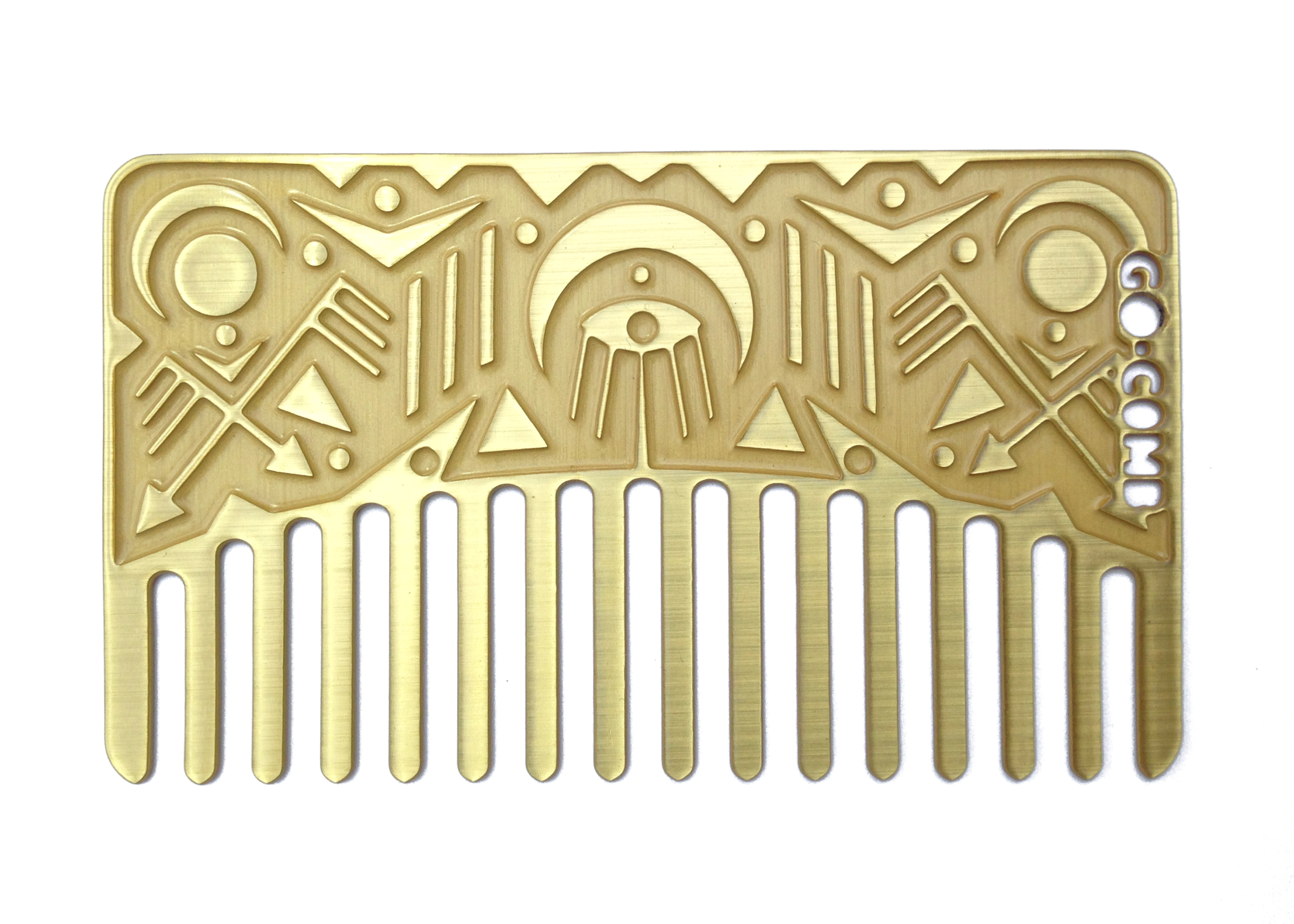 Go Comb Minka Sicklinger Brass Limited Edition Comb