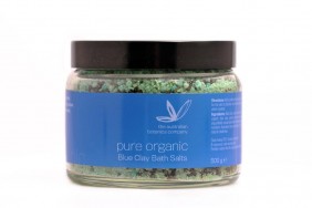 The Australian Botanics Company Organic Blue Clay & Tasmanian Levender Bath Salt