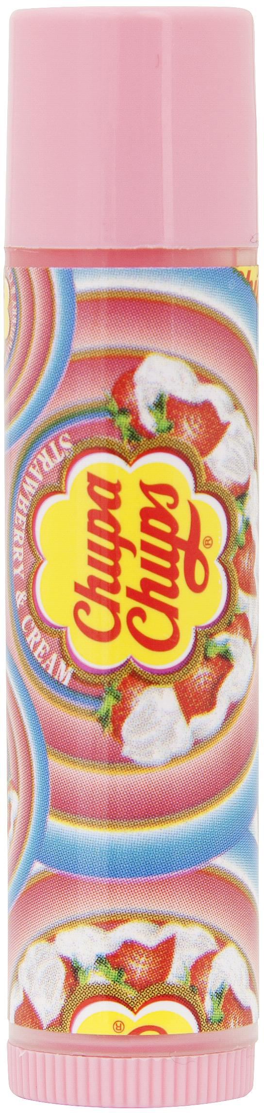 Lip Smacker Chupa Chups Lip Balm Strawberry & Cream