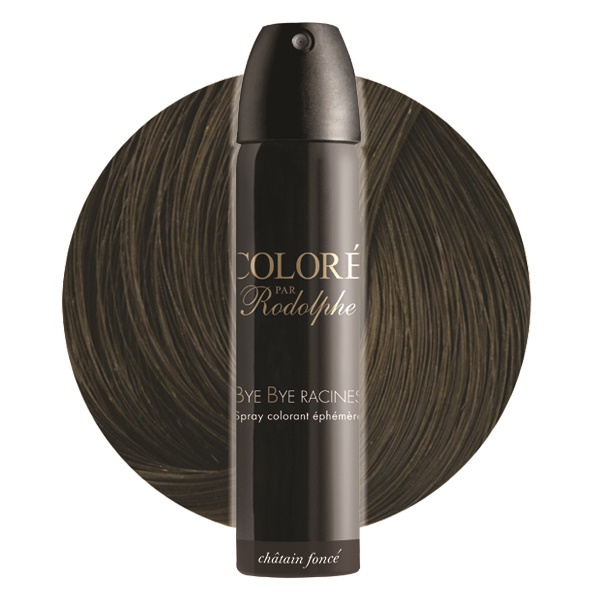 Bye Bye Racines Instant hair root touch up, temporary color spray Dark Chestnut 75ml