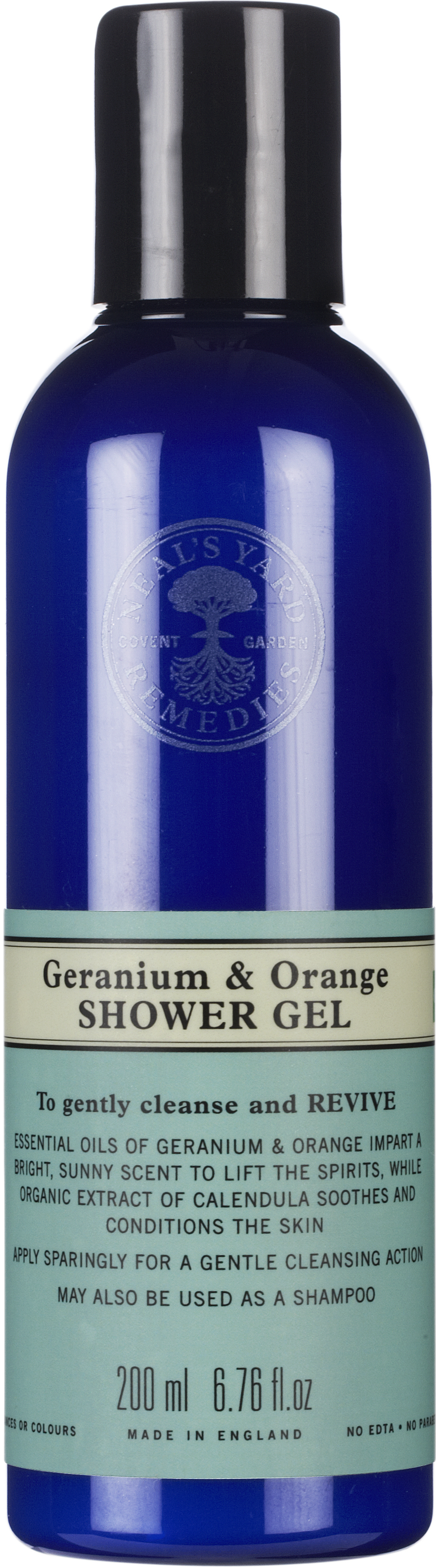 Neal’s Yard Remedies Geranium & Orange Shower Gel 200ml