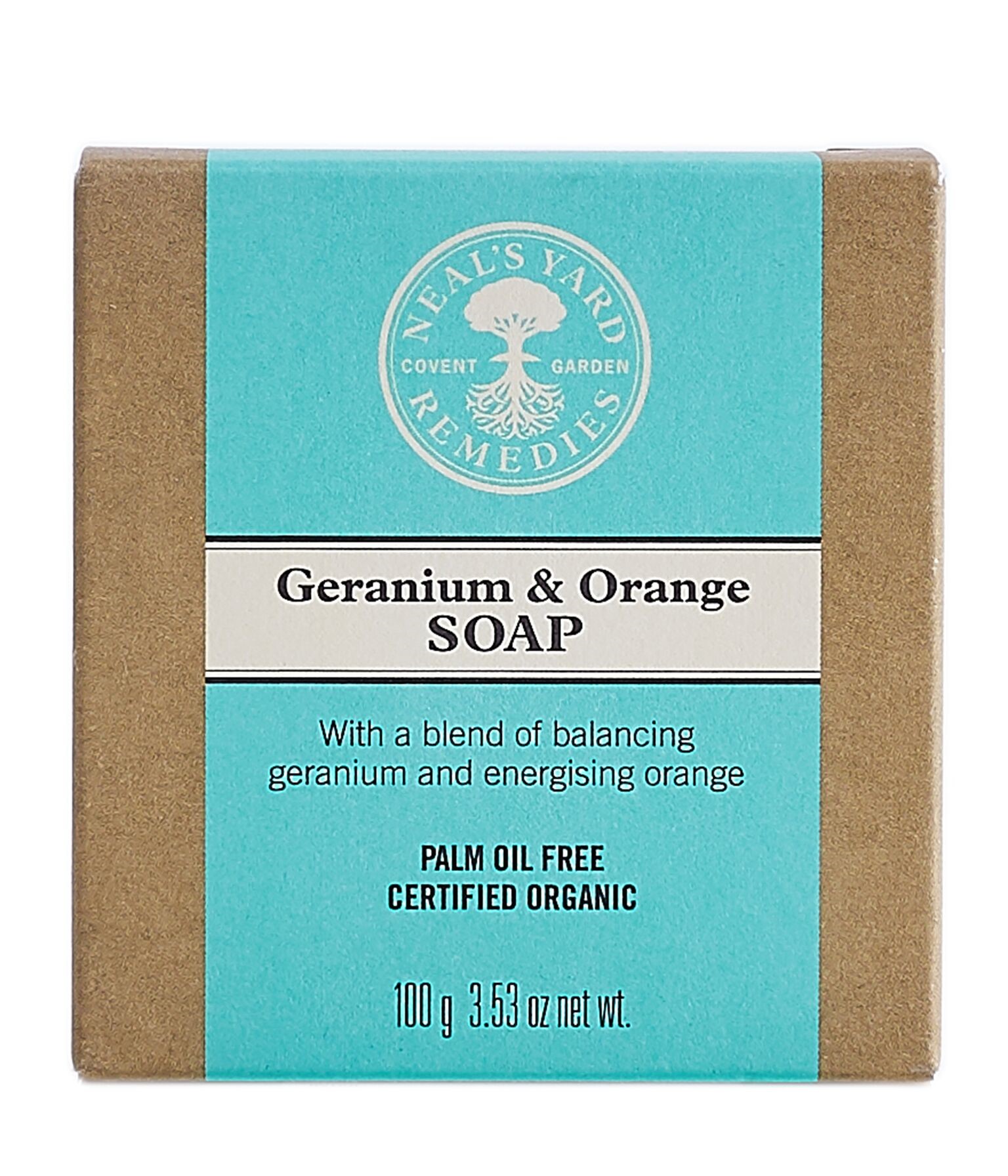 Neal’s Yard Remedies Geranium & Orange Soap 100g