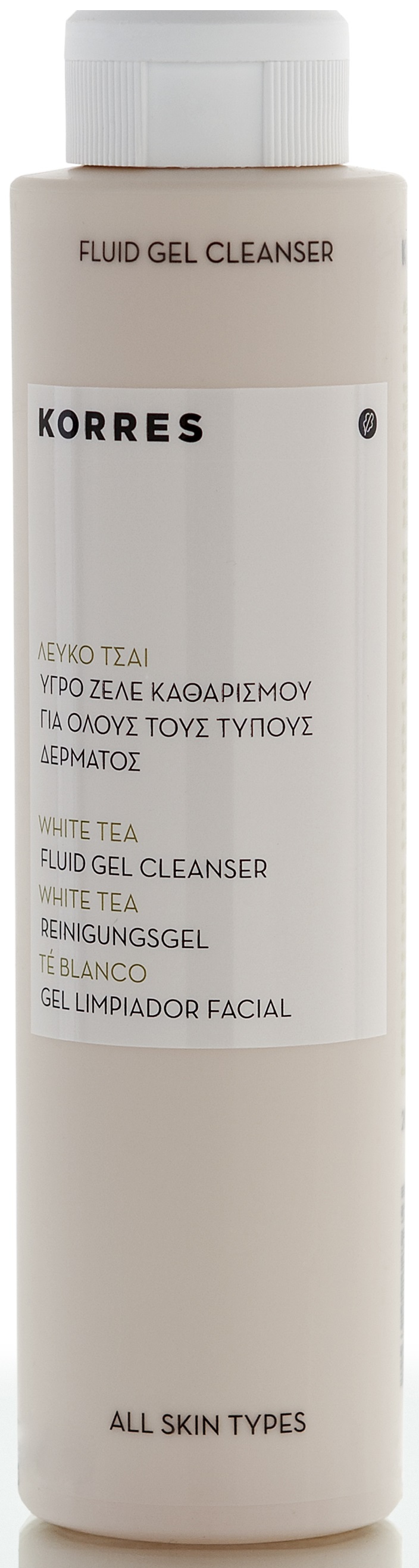 Korres White Tea Fluid Gel Cleanser 200ml