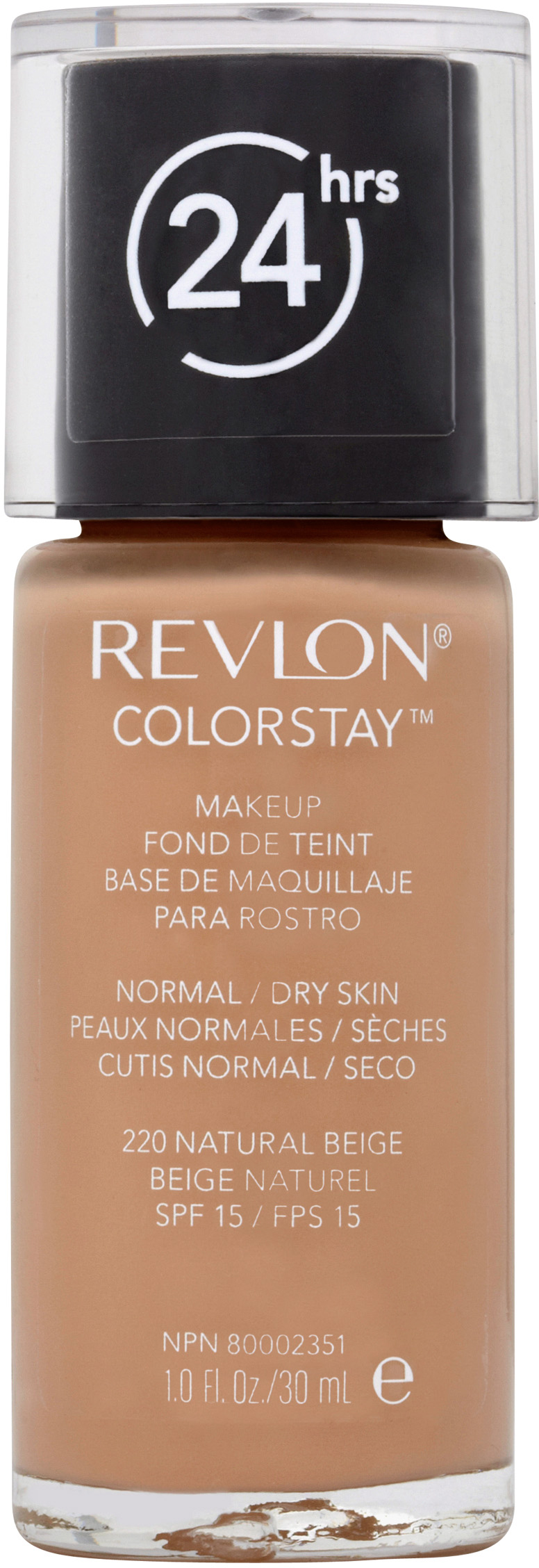 Revlon Cosmetics Colorstay Foundation Normal/Dry Skin 220 Natural Beige