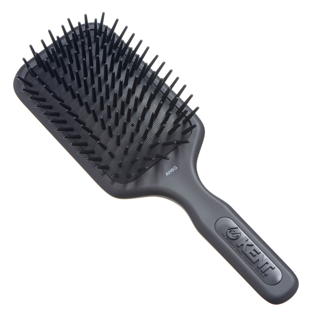 Kent Brushes AirHedz Pro Extra Large De-Tangling Black Paddle Brush