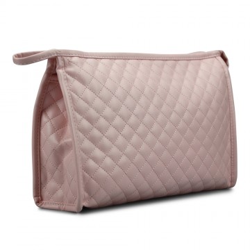 Studio Quilted Cosmetic Bag Rosa