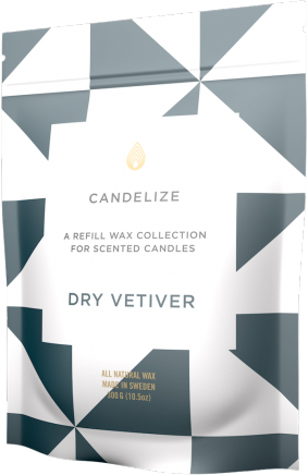 Candelize Refill Dry Vetiver 300g