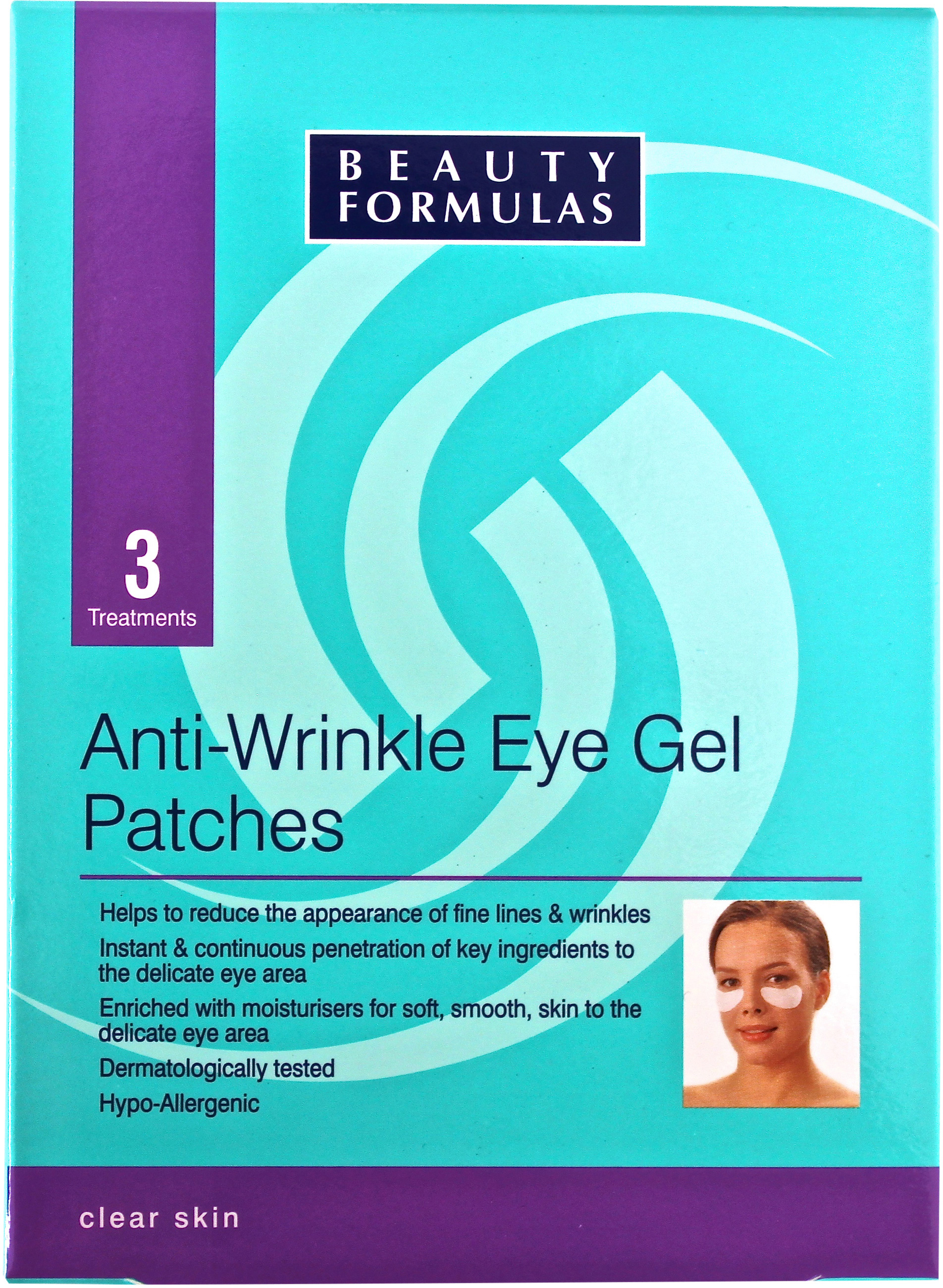 Beauty Formulas Anti Wrinkle Eye Gel Patches