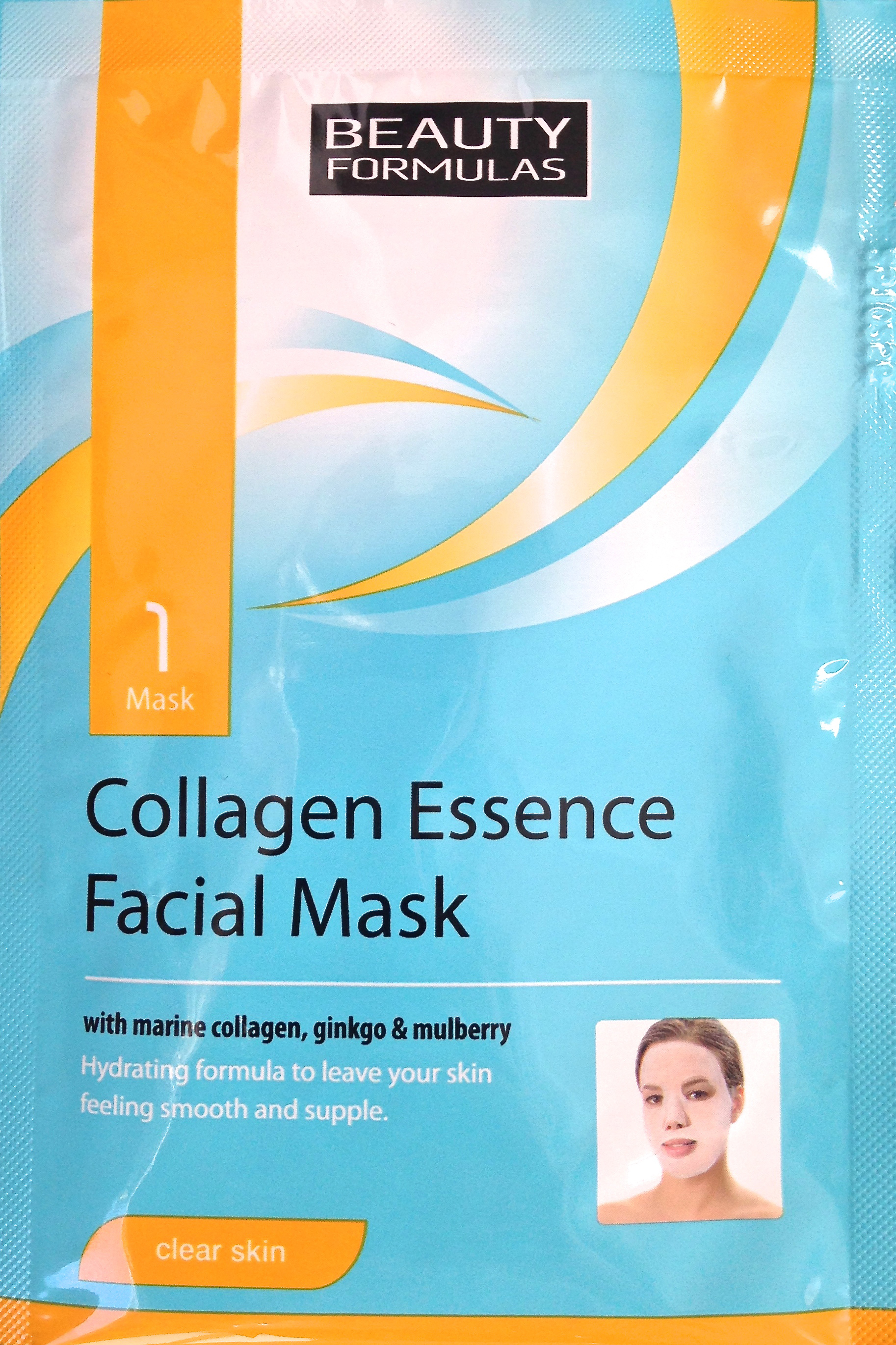 Beauty Formulas Collagen Essence Facial Mask