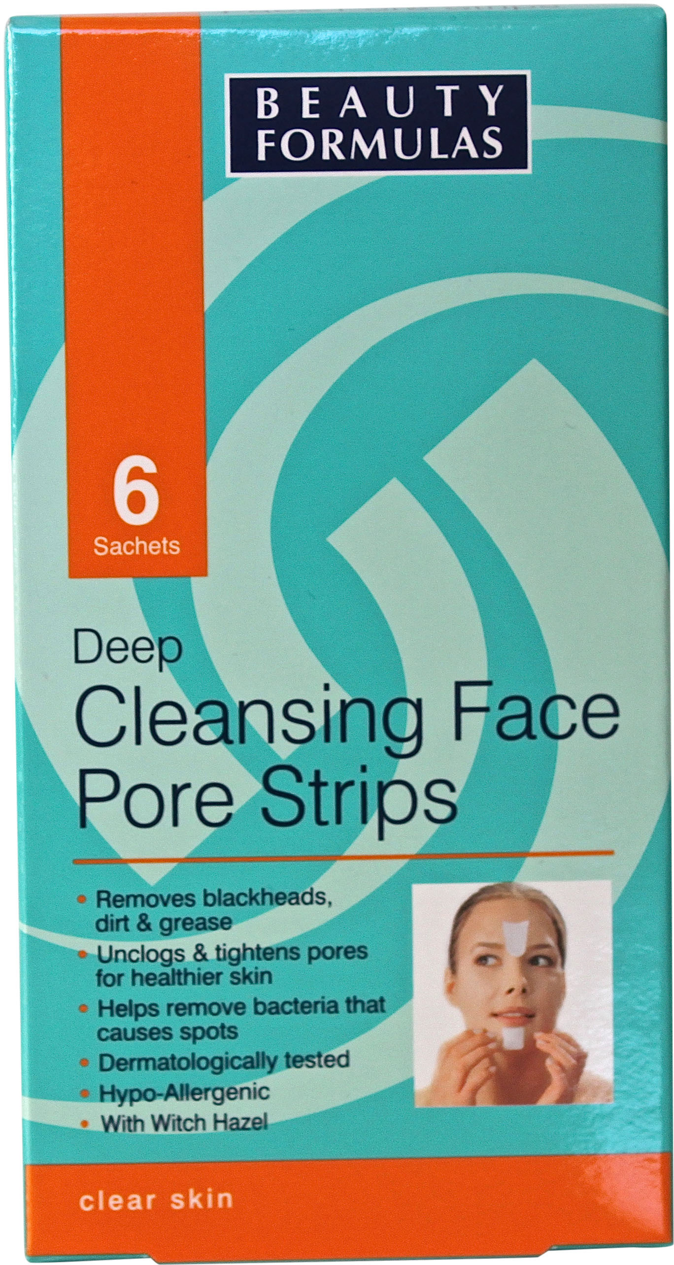 Beauty Formulas Deep Cleansing Face Pore Stripes