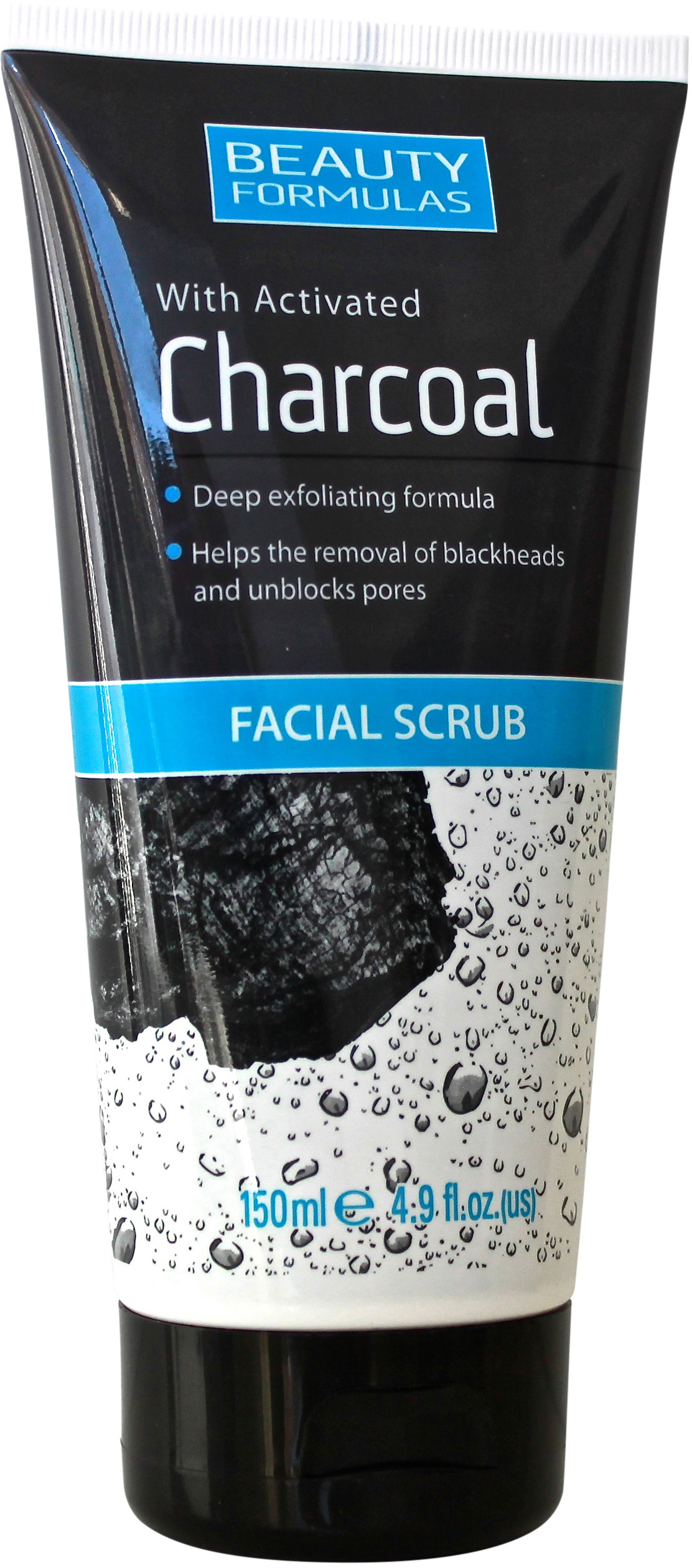 Beauty Formulas Charcoal Facial Scrub