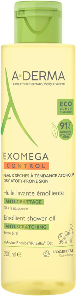 A-derma Exomega Control Shower Oil 200ml
