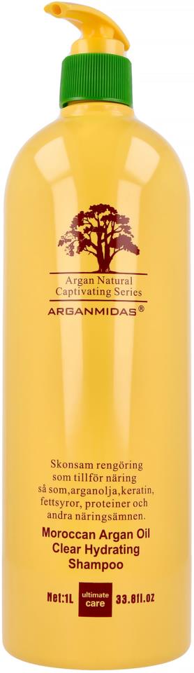 Arganmidas Clear Hydrating Shampoo 1000ml
