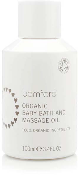 Bamford Organic Baby Bath & Massage Oil Body Oil 100 ml