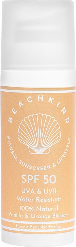 Beachkind Natural Sunscreen SPF 50 100 ml