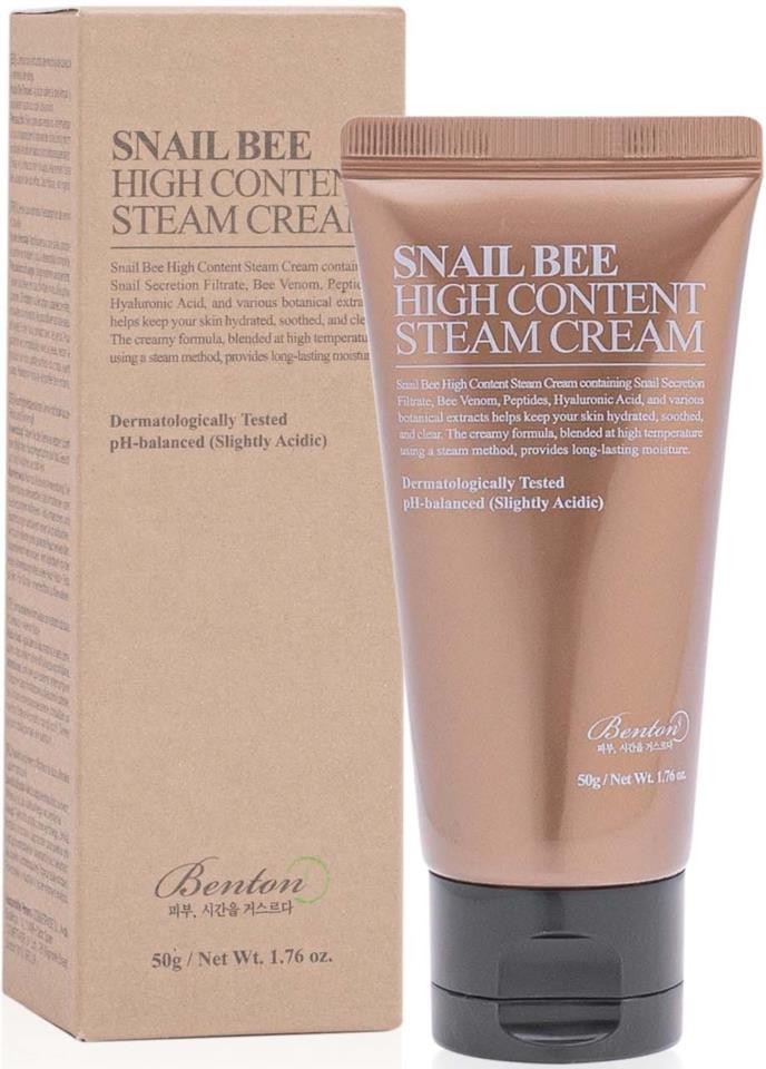 Benton Snail Bee High Content Steam Cream 