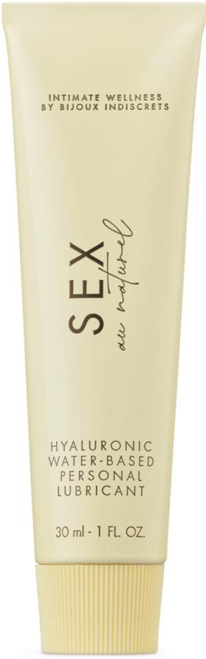 Bijoux Indiscrets Sex Au Naturel Hyaluronic water-based Lubricant 30 ml
